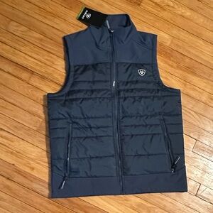 Ariat Men's Elevation Navy Quilted Vest